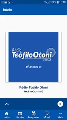 Rádio Teófilo Otoni 91.1 FM android App screenshot 3